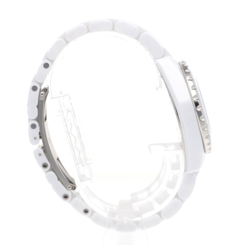 香奈兒 J12 Graffiti 女士腕錶，白色陶瓷 H5239，自動機械錶，全球限量 1200 枚-6