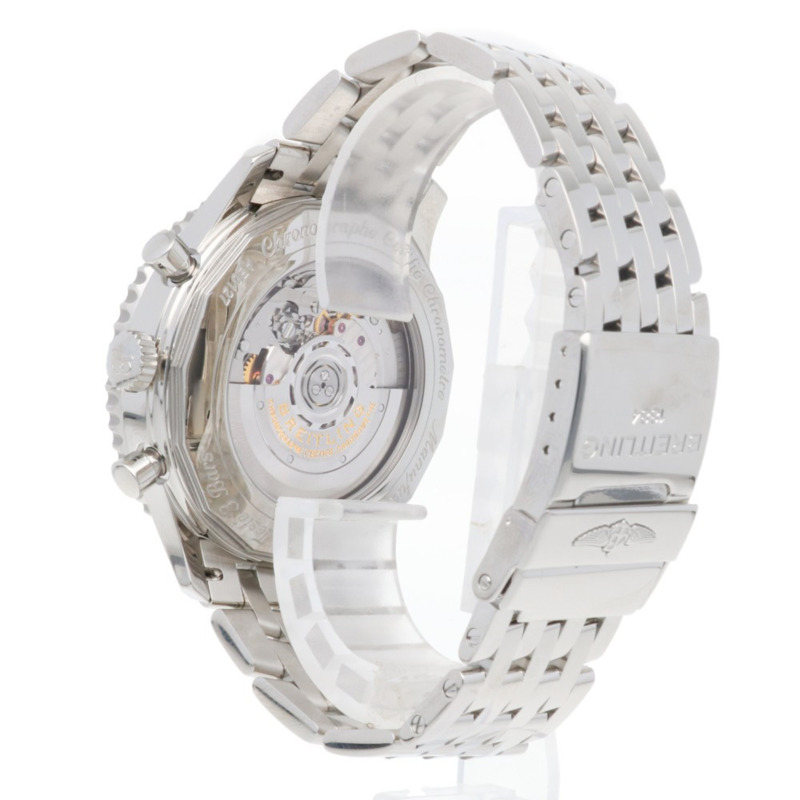 百年靈Navitimer腕錶，不鏽鋼材質，型號AB12721，自動機械，男士計時碼錶，保修，廠商維修-4