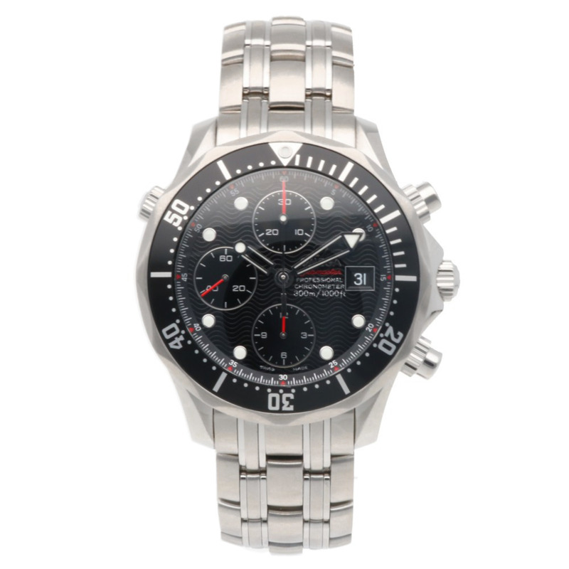 歐米茄海馬300計時腕錶，不鏽鋼材質，自動機械，男款，21330424001001-7