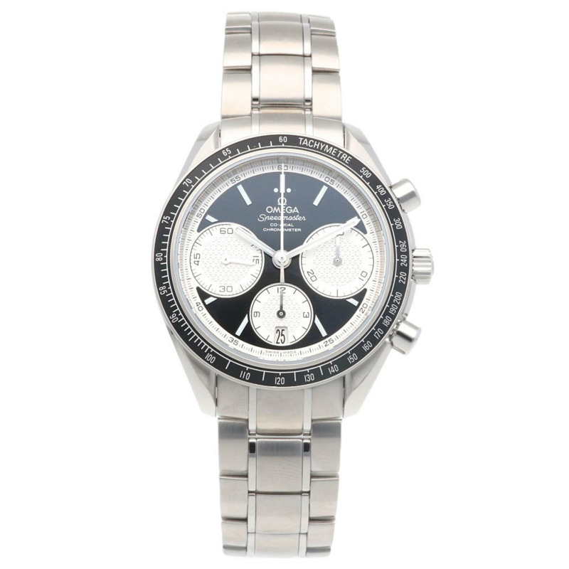 歐米茄超霸系列賽車腕錶，不鏽鋼材質，型號32630405001002，自動上鍊，男士腕錶，歐米茄計時碼錶-7