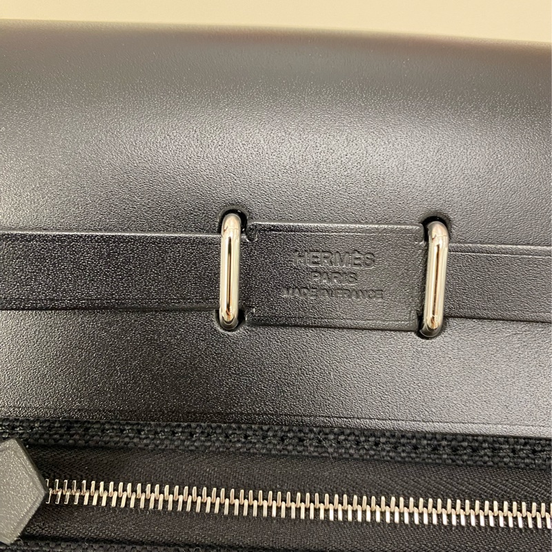 mini herbag 黑銀-2