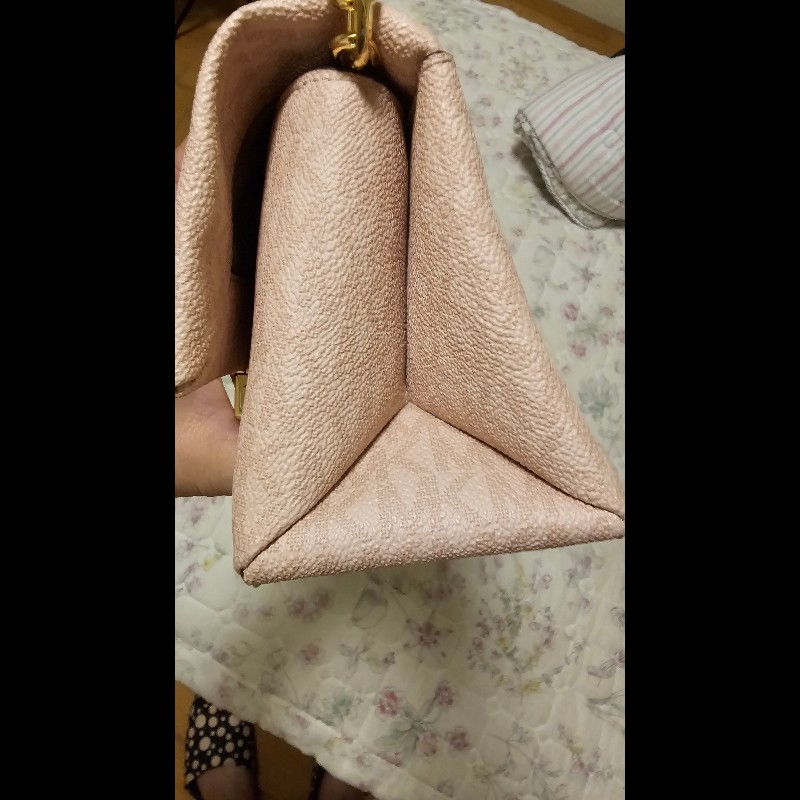 Mk滿版粉紅小廢包-15