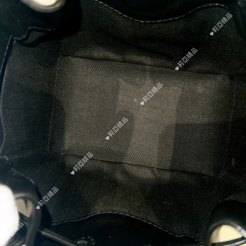 莉亞精品♡Loewe mini吊床包 黑 二手美包-13