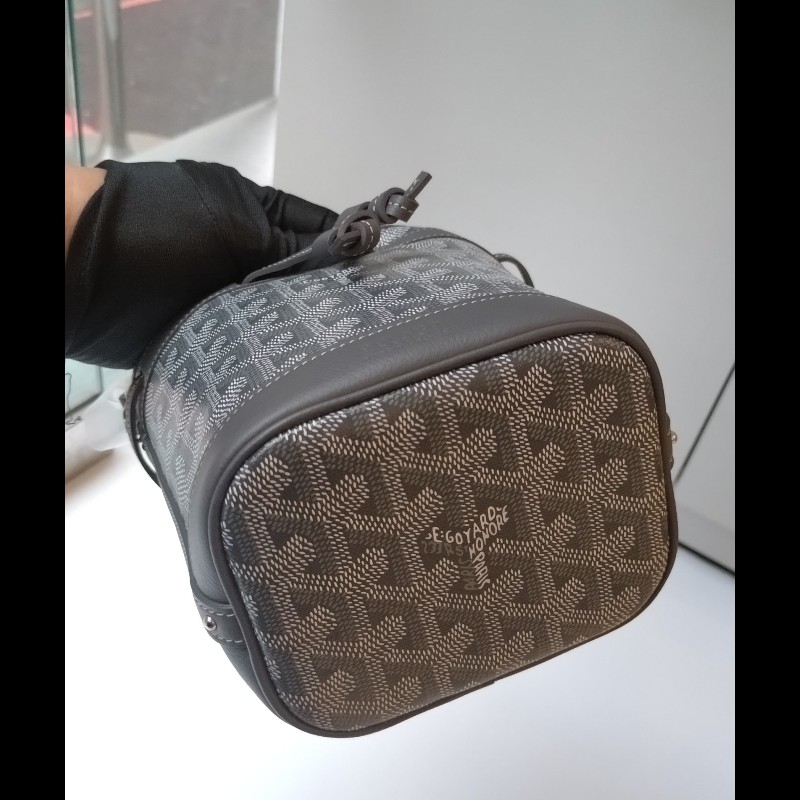 Goyard 灰色印花小號水桶包 Petit Flot mini-9