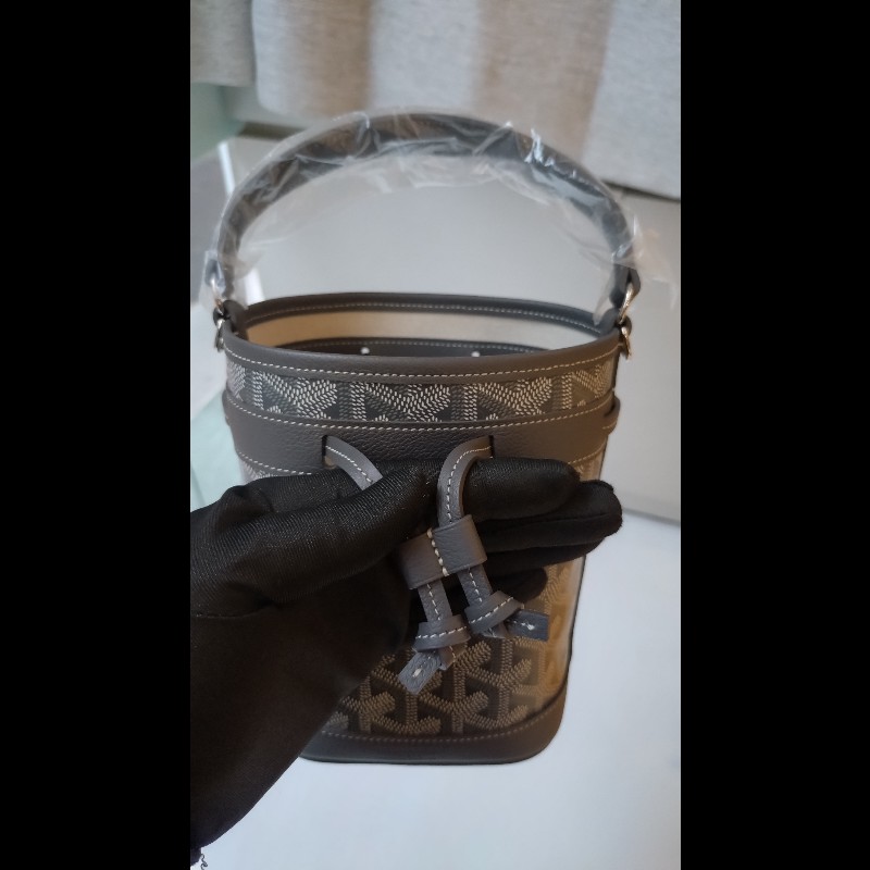 Goyard 灰色印花小號水桶包 Petit Flot mini-17