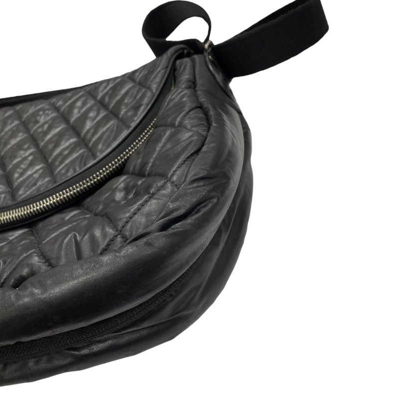 CHANEL 香奈兒 Coco Cocoon側背包 旅行包 尼龍 黑色 銀釦-6