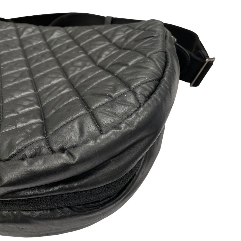 CHANEL 香奈兒 Coco Cocoon側背包 旅行包 尼龍 黑色 銀釦-8