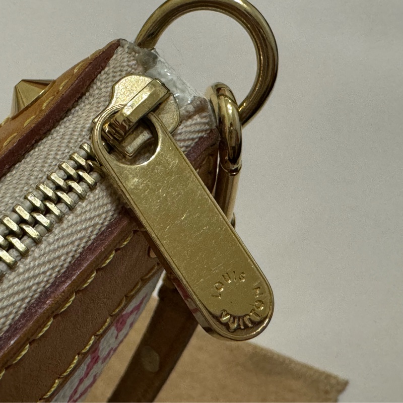 耶誕跨年優惠中🎄LV村上隆白三彩麻將包/LV麻將包/LV卯釘麻將包 Louis Vuitton/路易威登/LV Vintage/LV中古包/LV肩背包-54