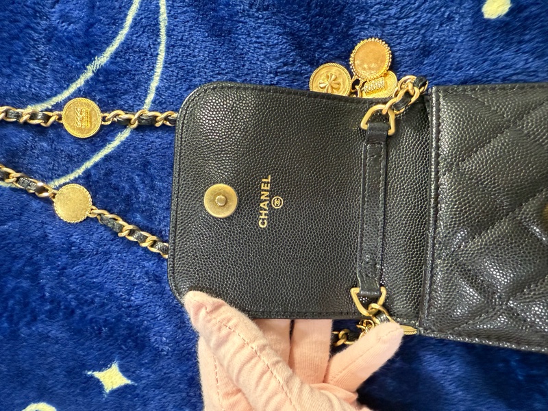 香奈兒 超仙！稀有金幣手機包  市面上少見！ Chanel手機包-7