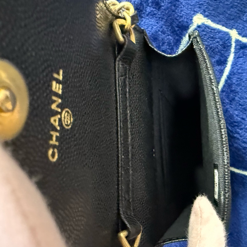 香奈兒 超仙！稀有金幣手機包  市面上少見！ Chanel手機包-9