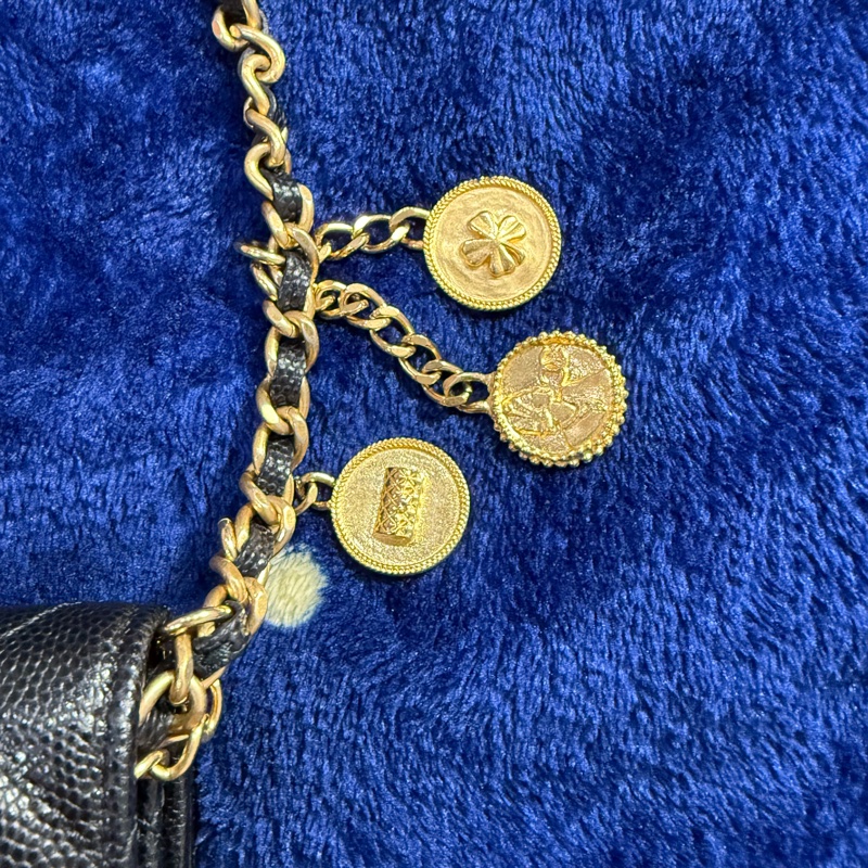 香奈兒 超仙！稀有金幣手機包  市面上少見！ Chanel手機包-10