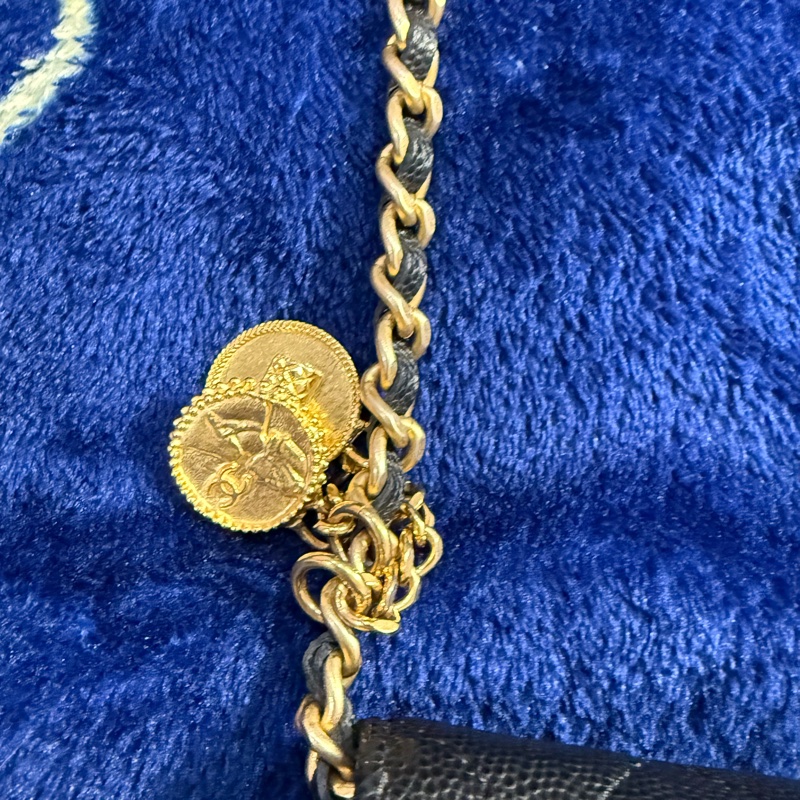 香奈兒 超仙！稀有金幣手機包  市面上少見！ Chanel手機包-11