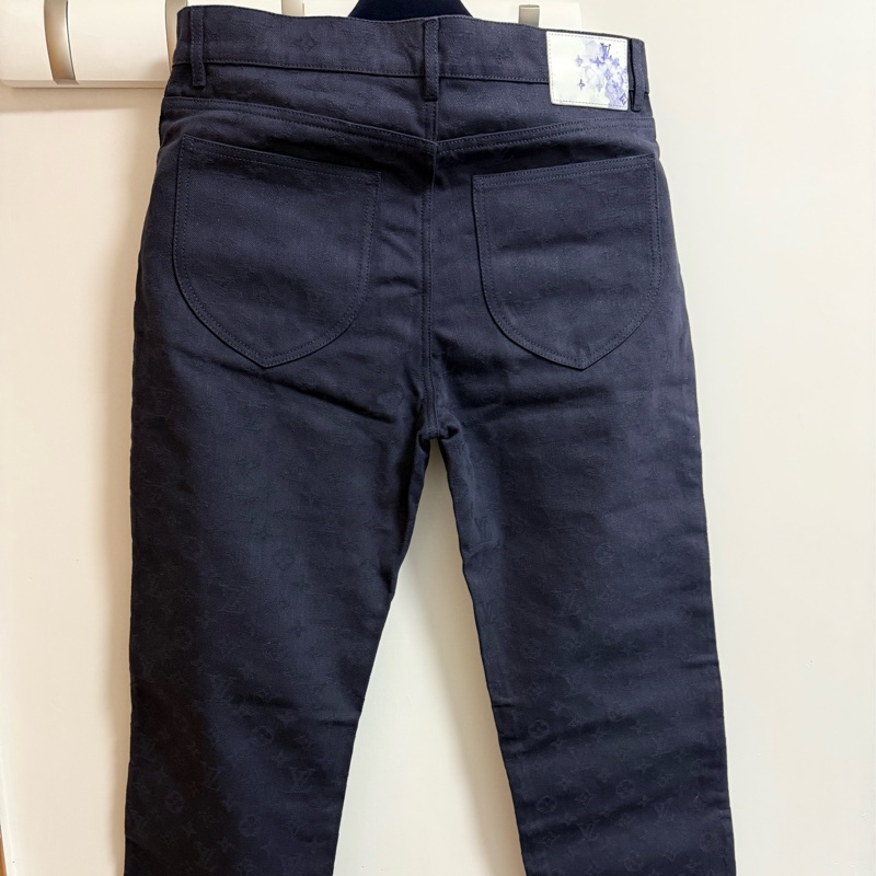 Louis Vuitton watercolor monogram denim jeans 31 牛仔褲-2