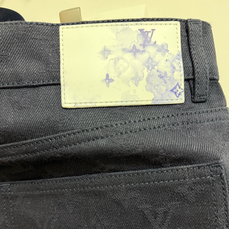 Louis Vuitton watercolor monogram denim jeans 31 牛仔褲-4