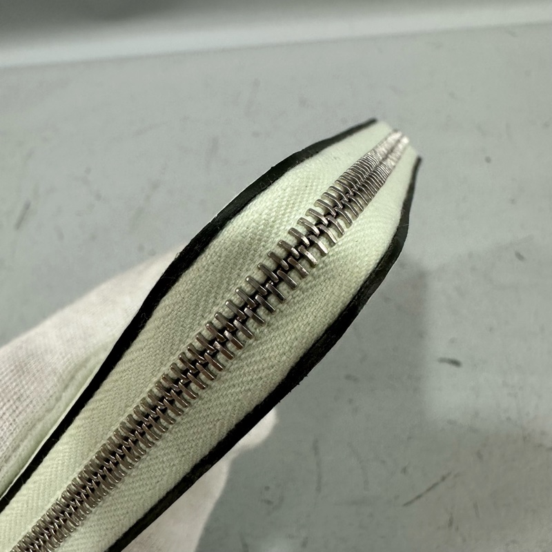 Hermes 氣泡綠絲巾短夾 silkin-12