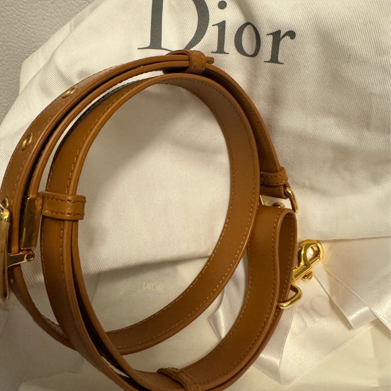 Dior Bobby mini 焦糖色 近全新-13