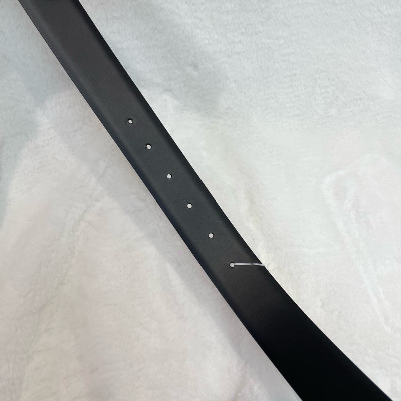 Ferragamo 黑粉雙面金扣腰帶 XA898-17