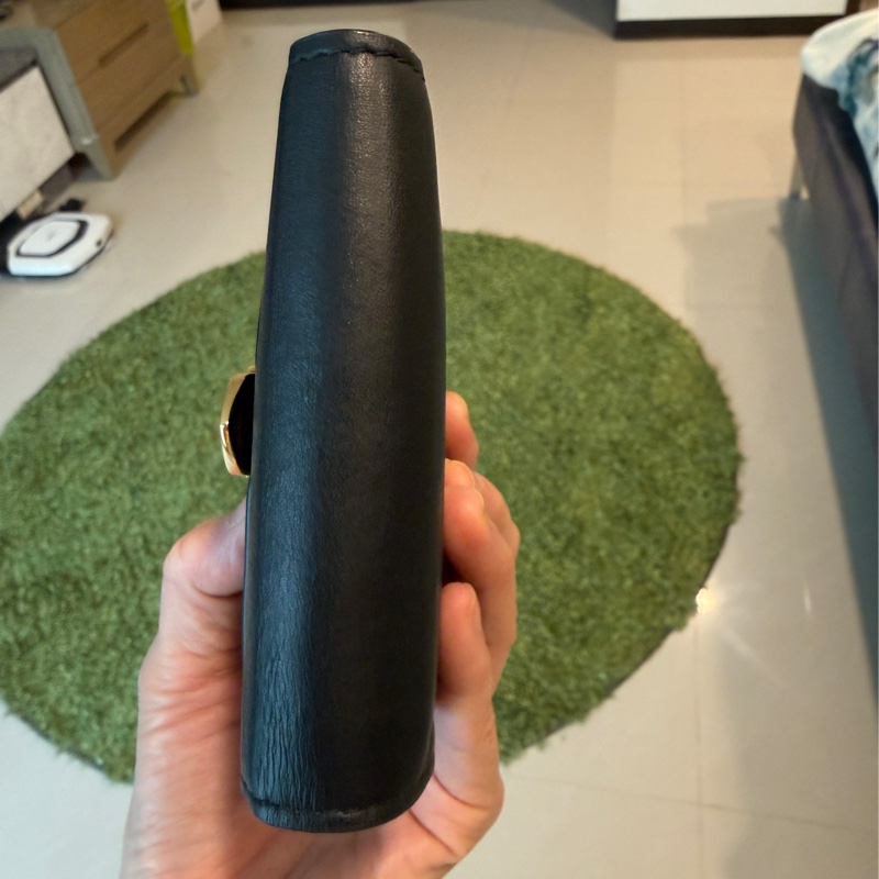 二手正品Gucci 經典 sylvie 短夾（無磨皮）附紙袋～看圖看內文-2