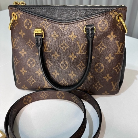 LV老花pallas拼黑色傳奇BB