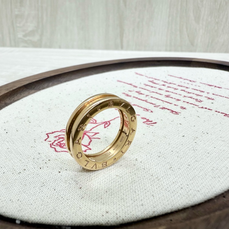 寶格麗18K金B.zero1單環戒指336048-3