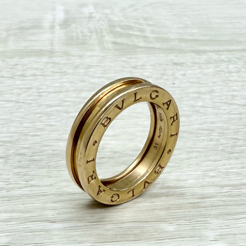 寶格麗18K金B.zero1單環戒指336048-8