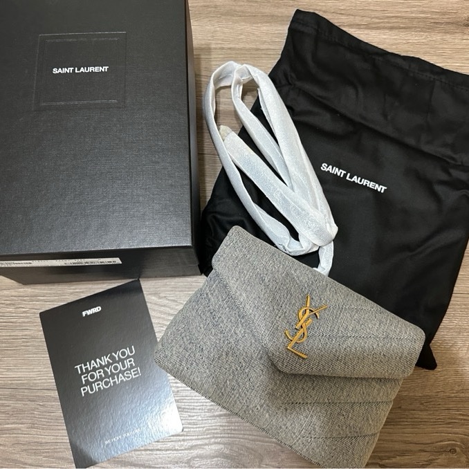 YSL loulou toy 牛仔包-0