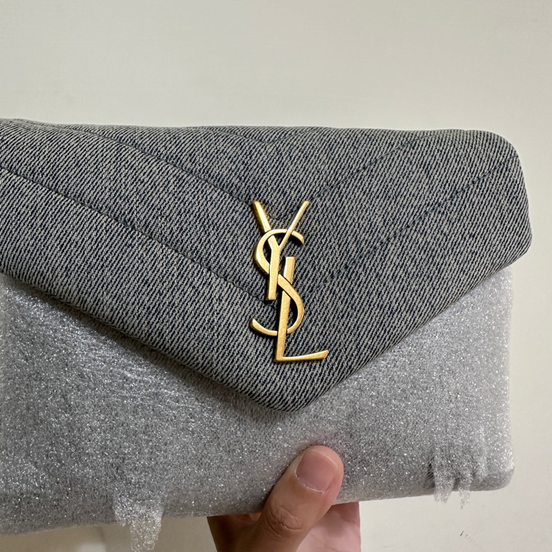 YSL loulou toy 牛仔包-3