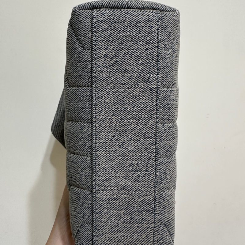 YSL loulou toy 牛仔包-8