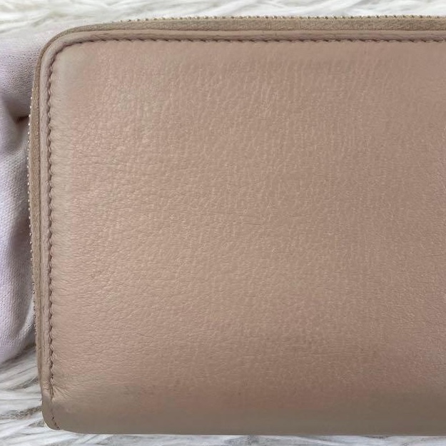 🌷YSL 奶茶色短夾 ｜經典花紋✦fufu style 精品✦ 氣質款｜皮夾.短夾.錢包-9