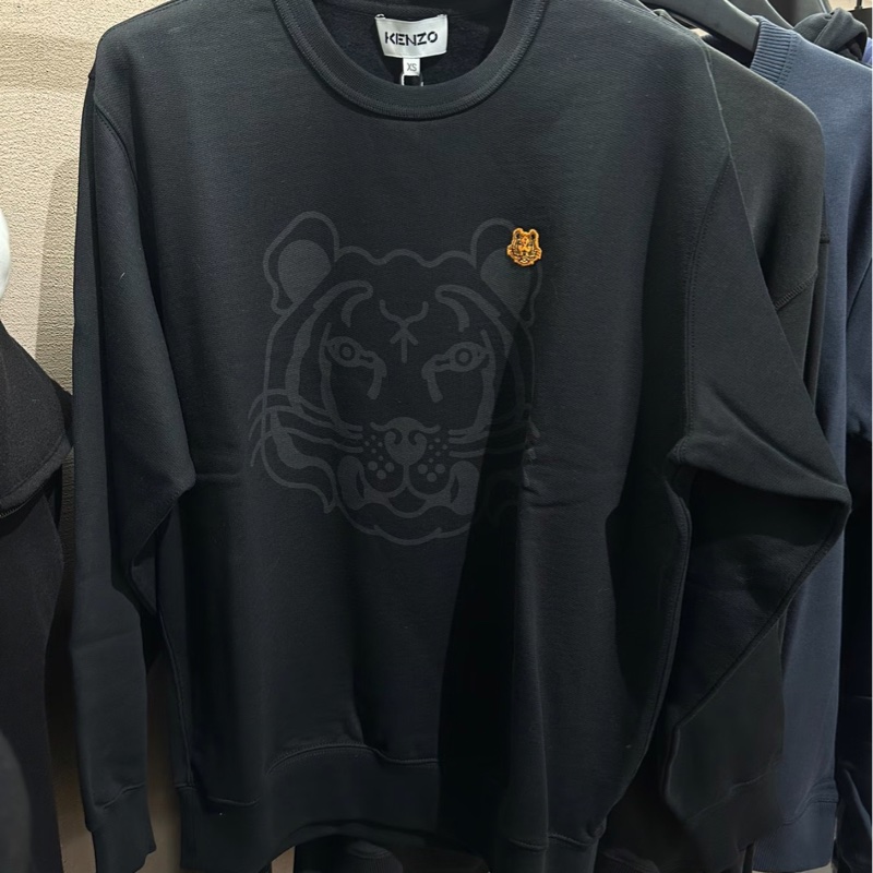 ✨Kenzo 老虎印花刺繡 加絨長袖-4