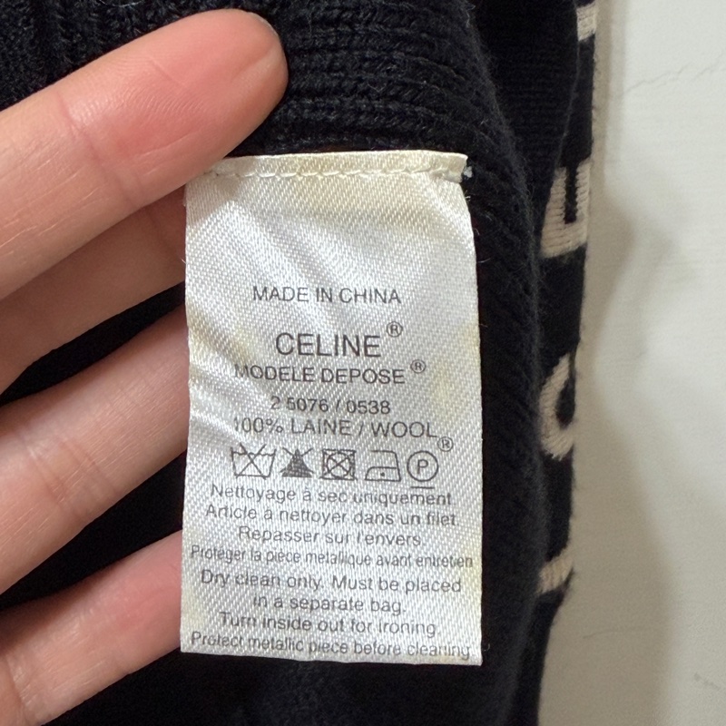 Celine vintage 毛衣外套-10