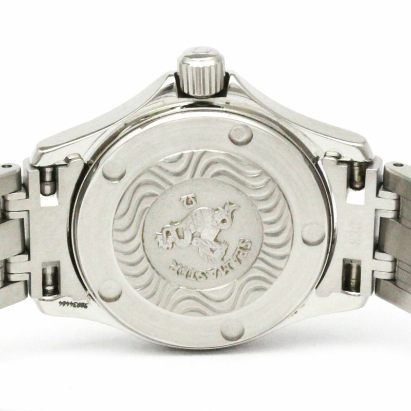 歐米茄海馬系列120公尺精鋼石英女錶 2581.21 拋光款-5