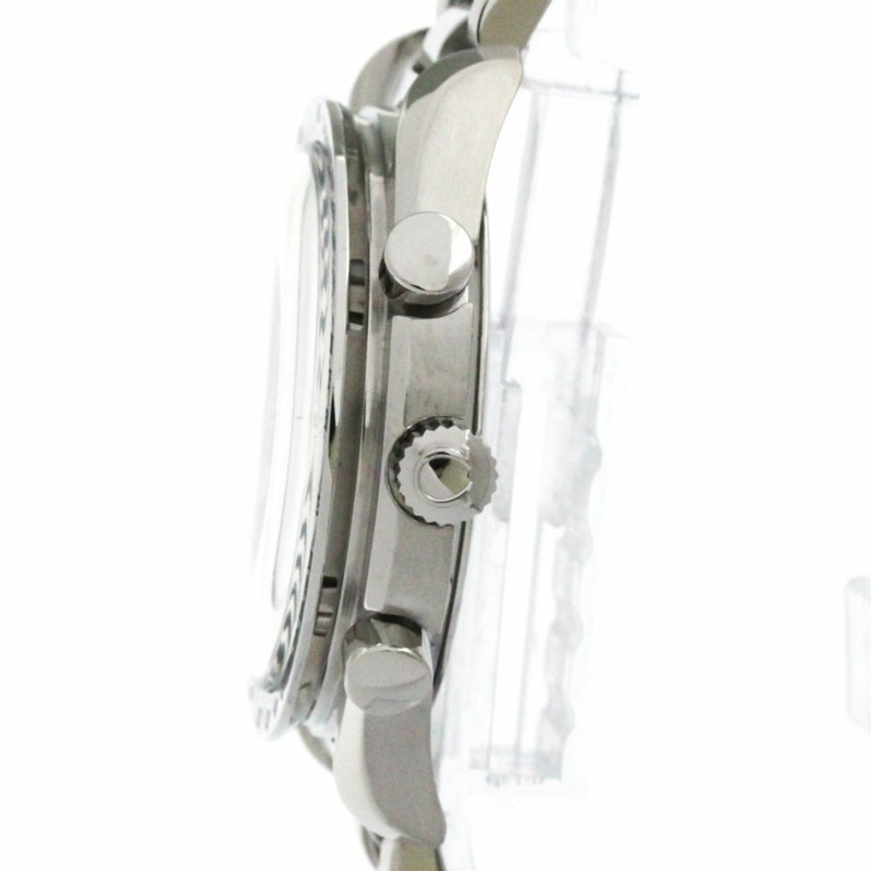 歐米茄超霸系列自動藍寶石水晶鋼男錶 3502.73-3