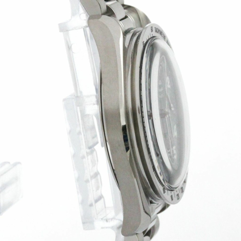 歐米茄超霸系列自動藍寶石水晶鋼男錶 3502.73-7