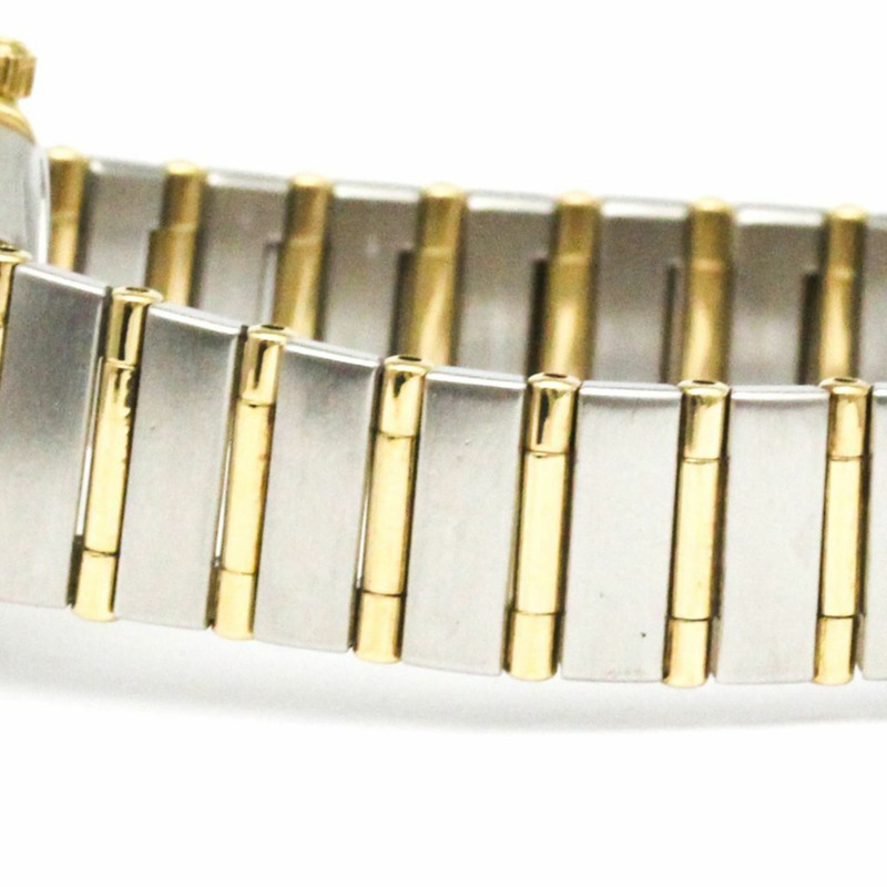 歐米茄星座系列鑲鑽珍珠貝母錶盤女士腕錶 1262.75 拋光-2