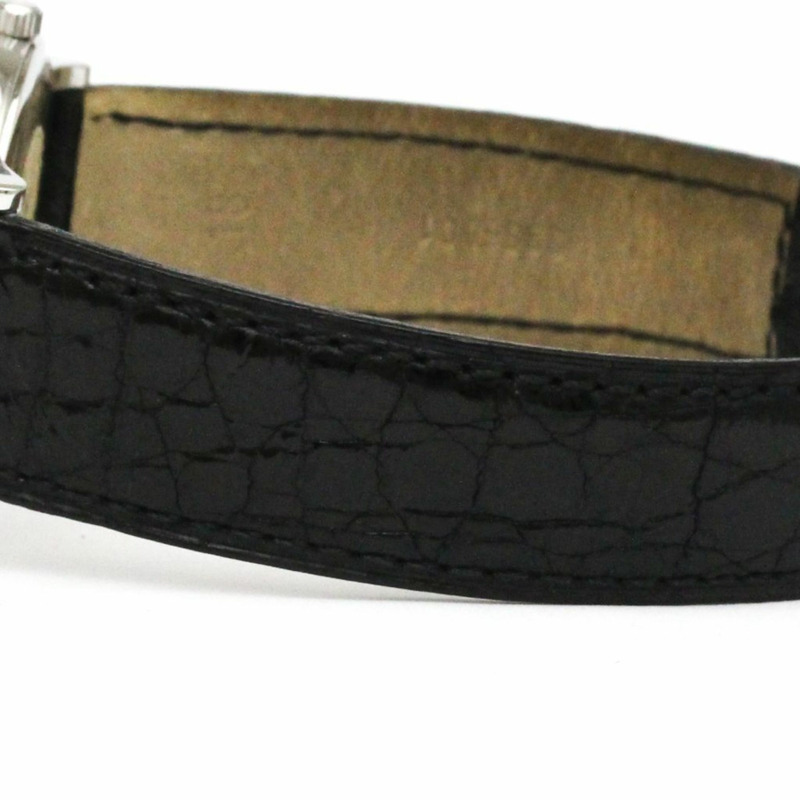 歐米茄碟飛系列尊貴款精鋼皮錶帶石英女士腕錶 7814.31.11 拋光款-2