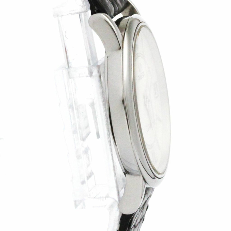 歐米茄碟飛系列尊貴款精鋼皮錶帶石英女士腕錶 7814.31.11 拋光款-7