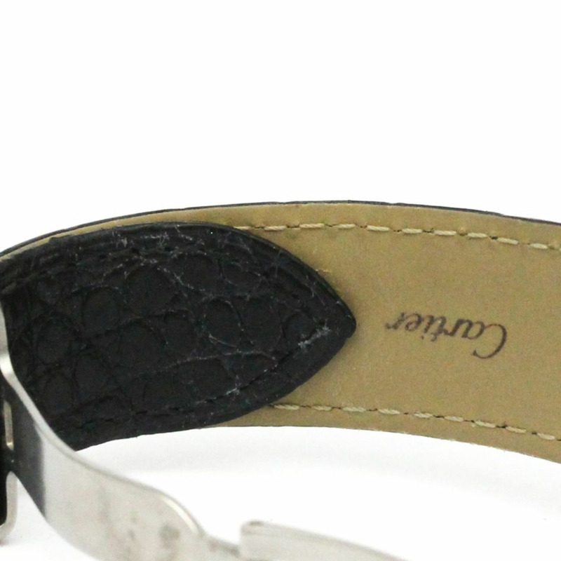 卡地亞 Ronde Solo LM 精鋼皮革石英男士腕錶 W6700255 拋光-7