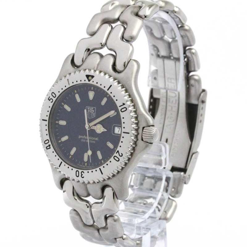 TAG HEUER Sel Professional 200米精鋼石英男錶 WG1117 拋光款-1