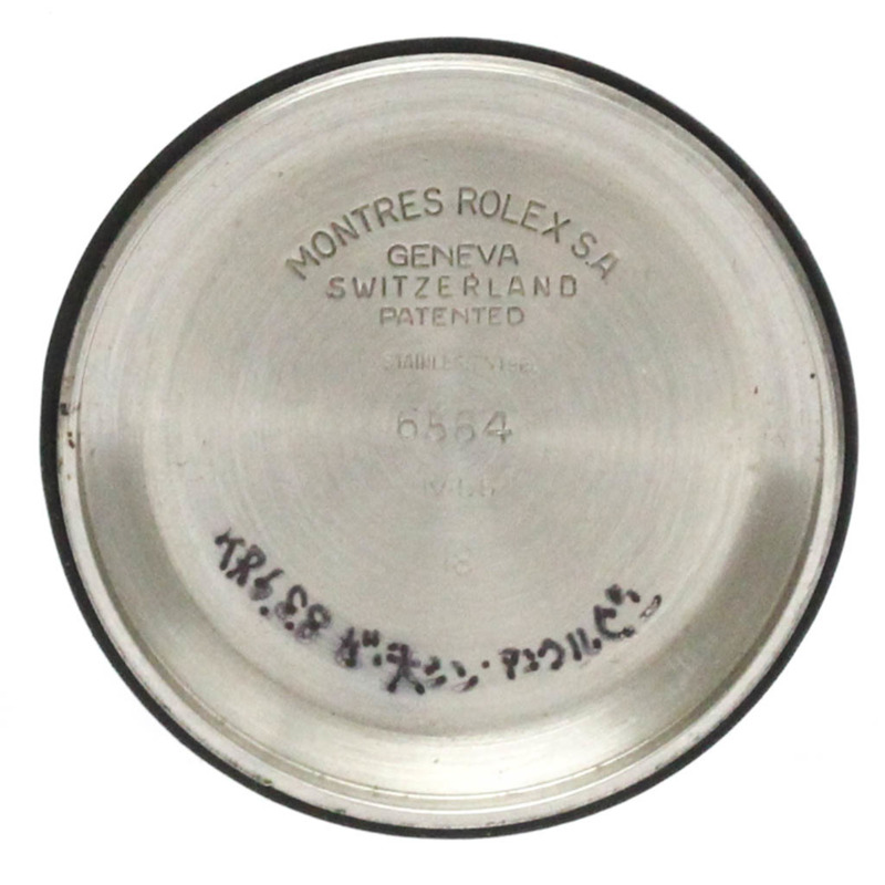 勞力士蠔式恆動不鏽鋼自動男士腕錶 6564 復古款-9