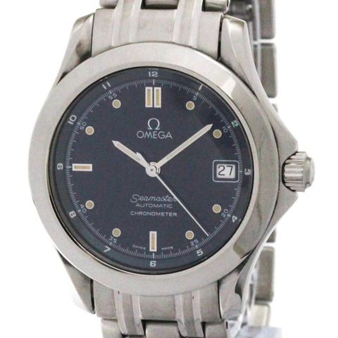 歐米茄海馬系列120公尺天文台認證自動男士腕錶 2501.80