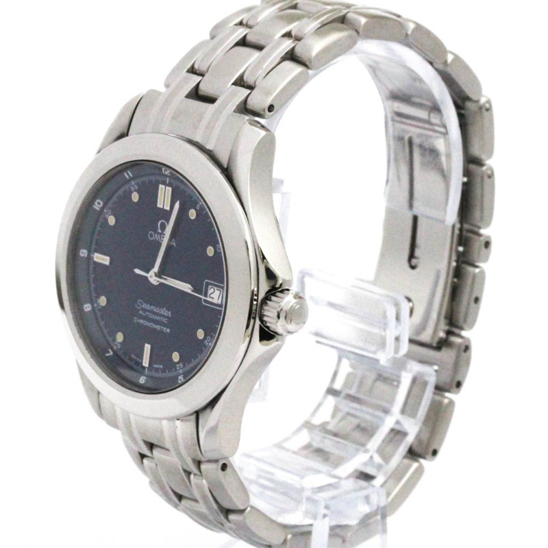 歐米茄海馬系列120公尺天文台認證自動男士腕錶 2501.80-1