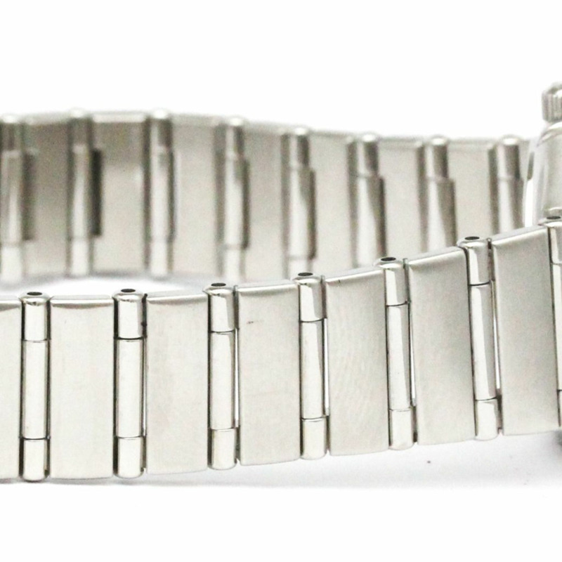 歐米茄星座系列鑽石粉紅珍珠貝母錶盤石英腕錶 1562.65-6