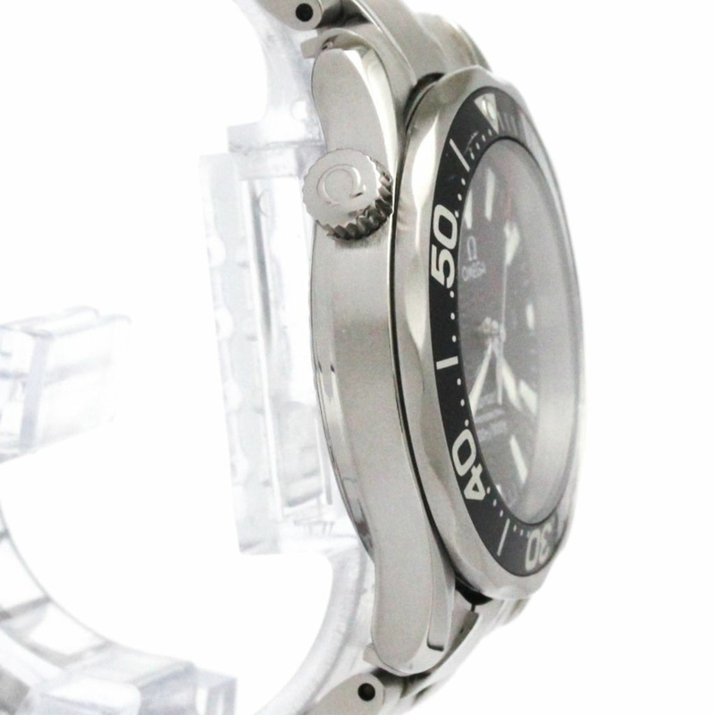 歐米茄海馬系列專業300公尺潛水錶，中型精鋼腕錶，型號2262.50，拋光款-7