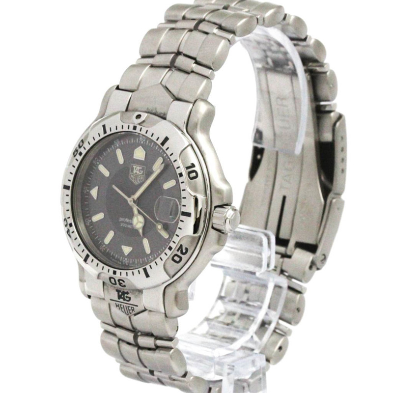 TAG HEUER 6000 專業 200 公尺石英男士腕錶 WH1112 拋光-1