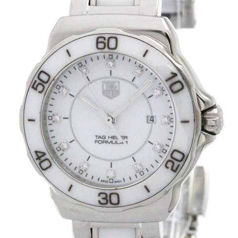 TAG HEUER 豪雅 Formula 1 鑽石陶瓷精鋼女錶 WAH1315