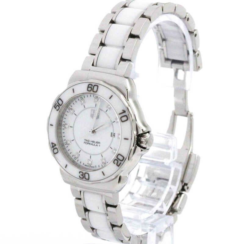 TAG HEUER 豪雅 Formula 1 鑽石陶瓷精鋼女錶 WAH1315-1