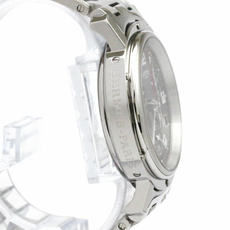 愛馬仕 Clipper 計時石英男士腕錶 CL1.910 拋光-7