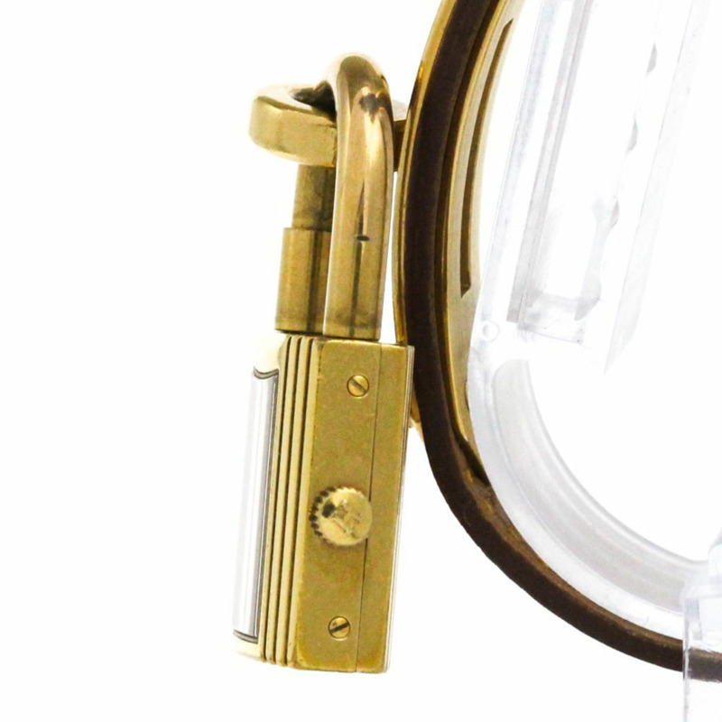 愛馬仕 Kelly 女士腕錶，鍍金皮革錶帶，石英機芯-3