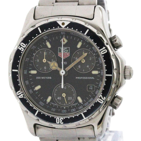 TAG HEUER 專業計時碼錶 精鋼石英男士腕錶 570.206